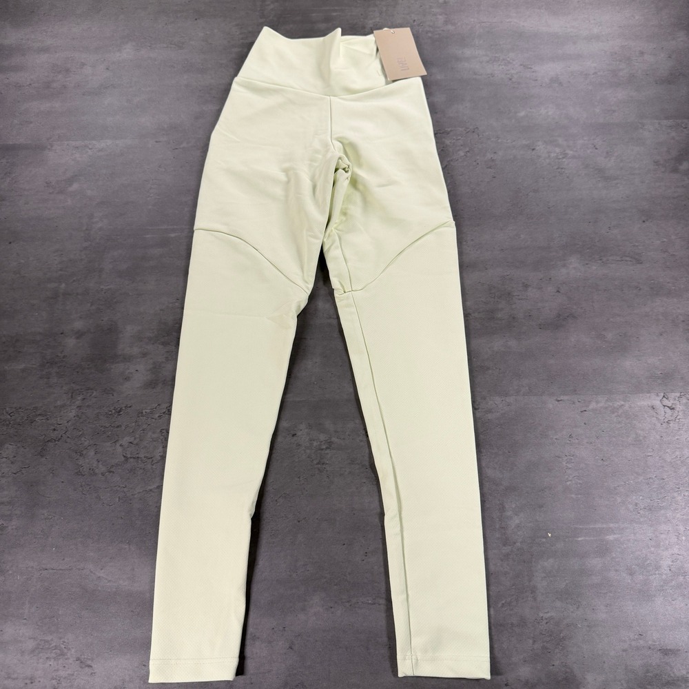 LIVE! Leggings Womens S Tex Green Long Legging Flowstate Compression NEW Brazil